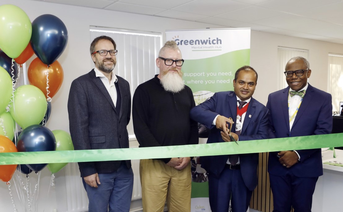 Deputy Mayor cuts ribbon to open the Greenwich Mental Health Hub